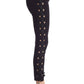 3X1 - Women's Lacy W25 Midway Skinny Lace Up Jeans Cropped