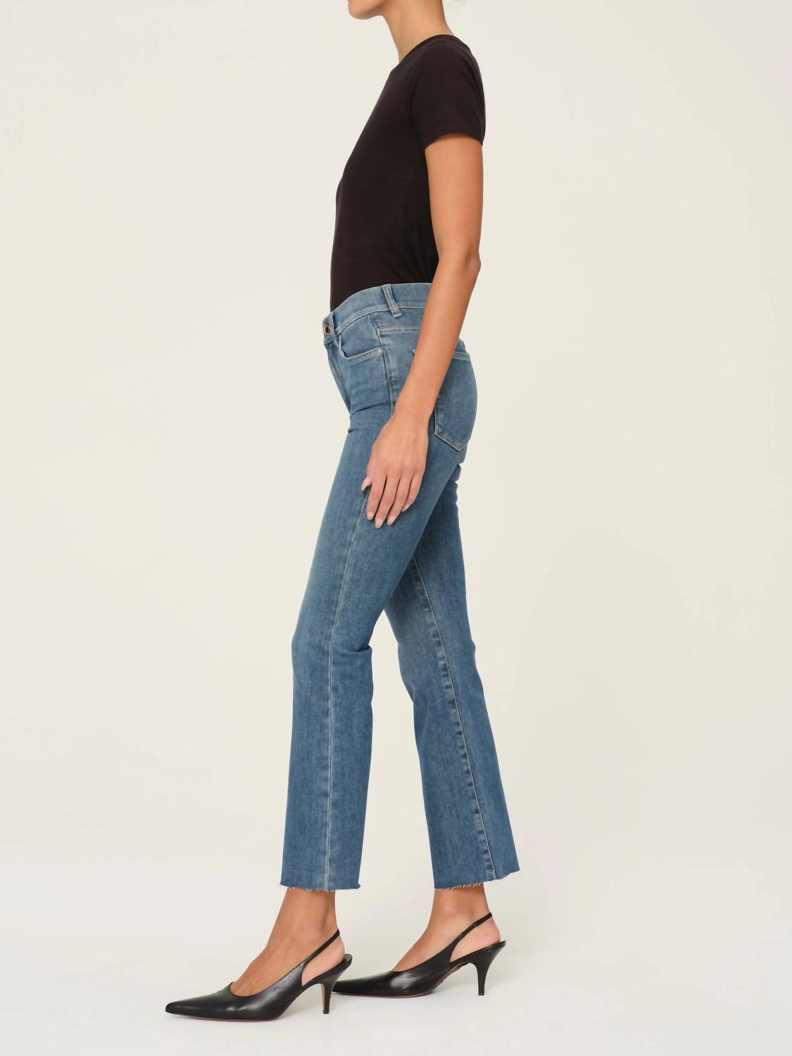 Dl1961 - Women'S - Bridget Boot High Rise Instasculpt Crop Jeans