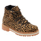 Montelliana - WOMEN'S LEOPARD PRINT MARLENA SHEARLING BOOT