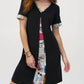 Joseph Ribkoff - Newspaper Print Cocoon Dress