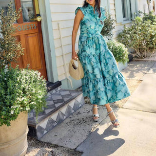 Abbey Glass - Sleeveless Sadie Maxi Dress