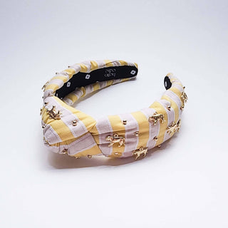 Hello Edie - Striped Tiger Knot Headband