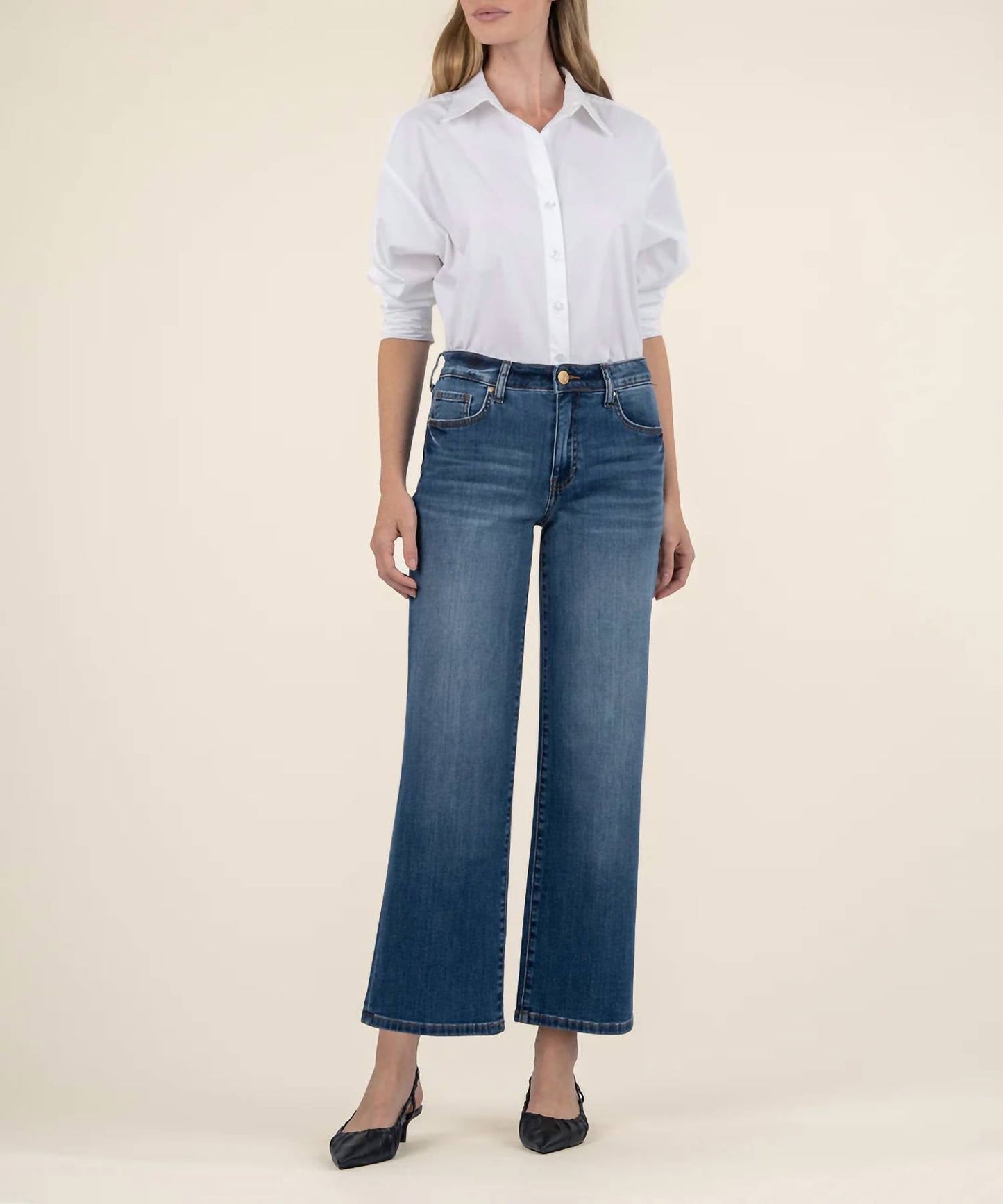 Kut From The Kloth - Charlotte High Rise Wide Leg Jeans