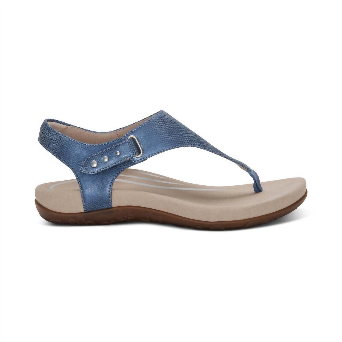 Aetrex - Women's Ellie Toe Post Walking Sandal