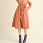 &Merci - Floral Embroidered Midi Dress