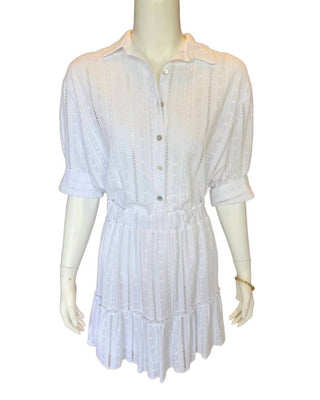 Starkx - Saia de renda bordada Faith