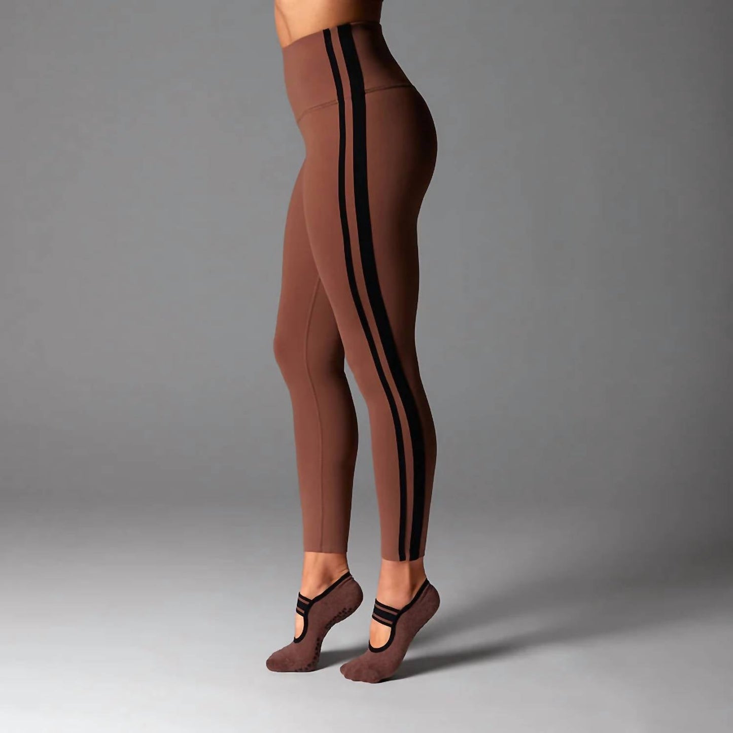 Tavi - High Waist 7/8 Stripe Tight Leggings