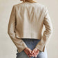 Crescent - Sofia Crop Open Blazer