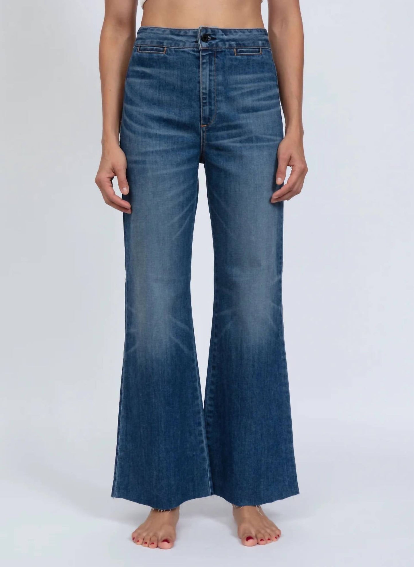 Askk Ny - Brighton Cropped Denim Jeans