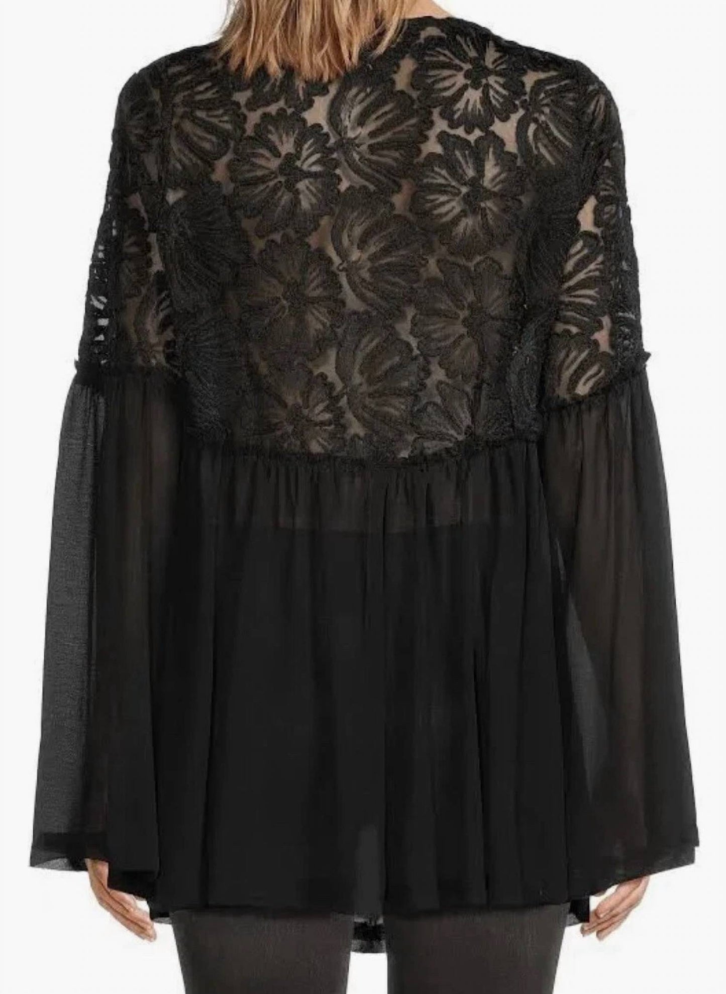 Free People - Magdalene Crochet Tunic Top