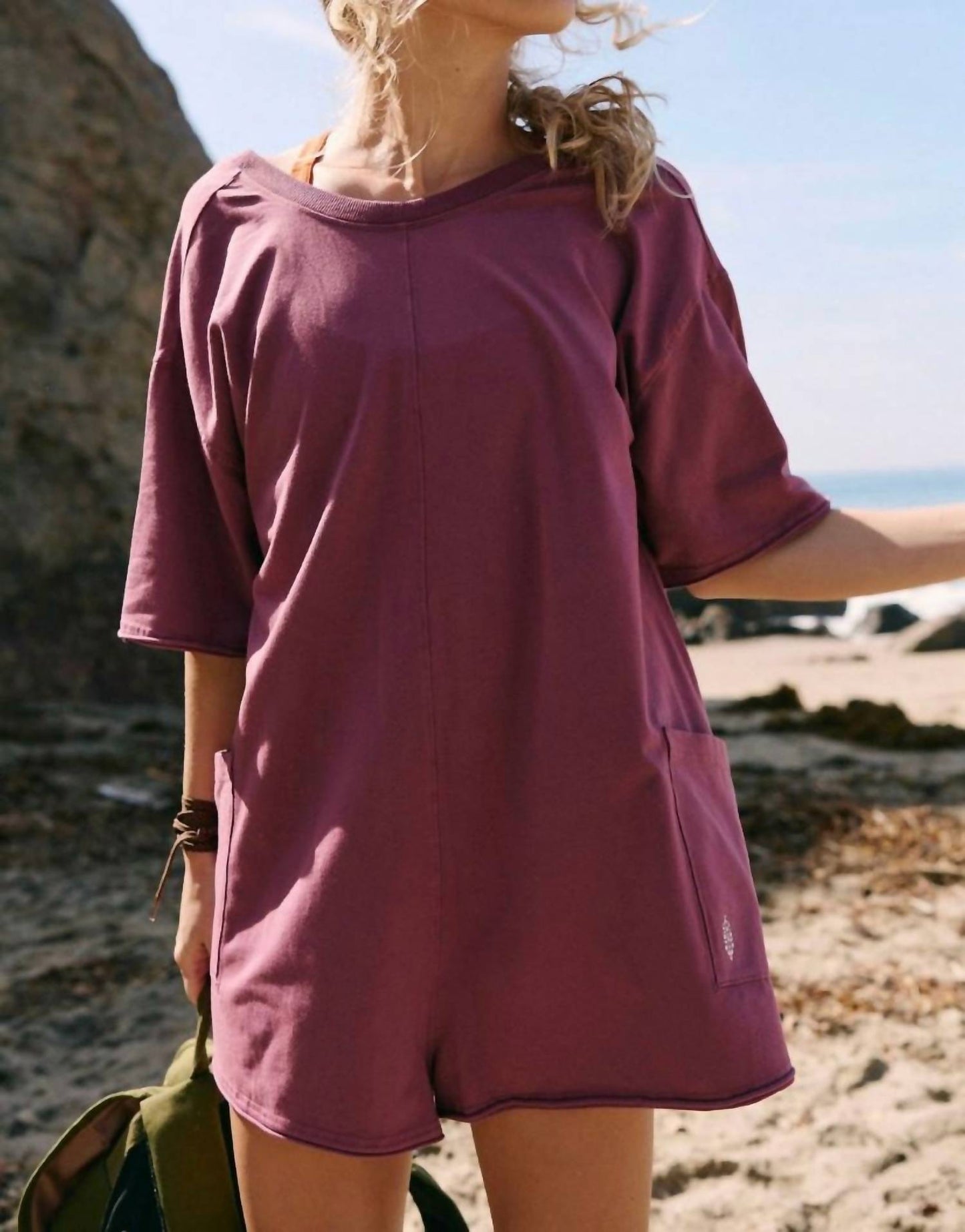 Free People - Hot Shot Tee Romper