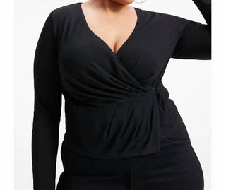 Good American - Blusa envolvente Good Touch