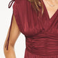 Entro - Sleeveless Satin Maxi Dress