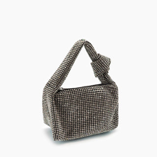 Like Dreams - Bolsa feminina Ashley com alça superior e strass