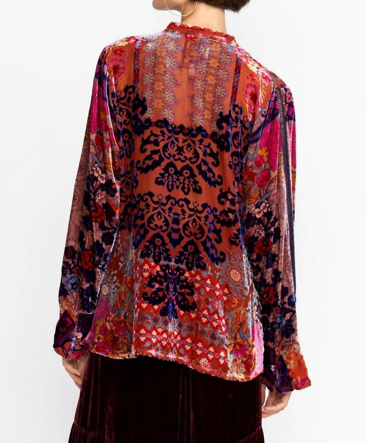 Johnny Was - Syriah Burnout Enta Blouse