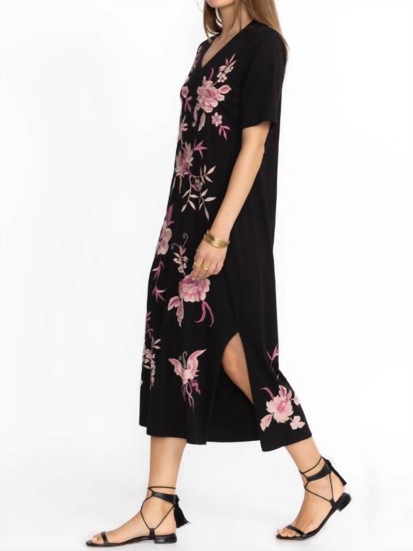 Johnny Was - Rosalyn V-neck Knit Dress