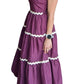 Entro - Ric Rac Trim Midi Dress