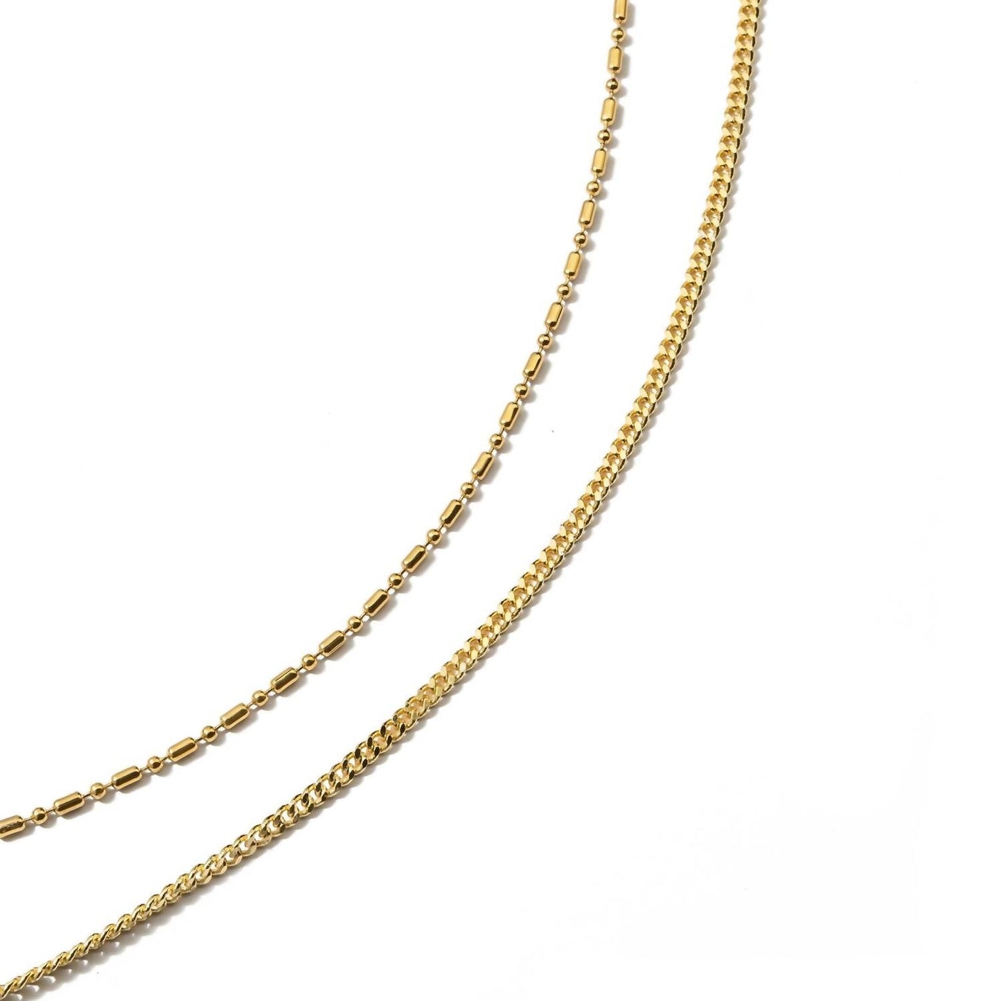 Brenda Grands - Women's Double Barrel Necklace
