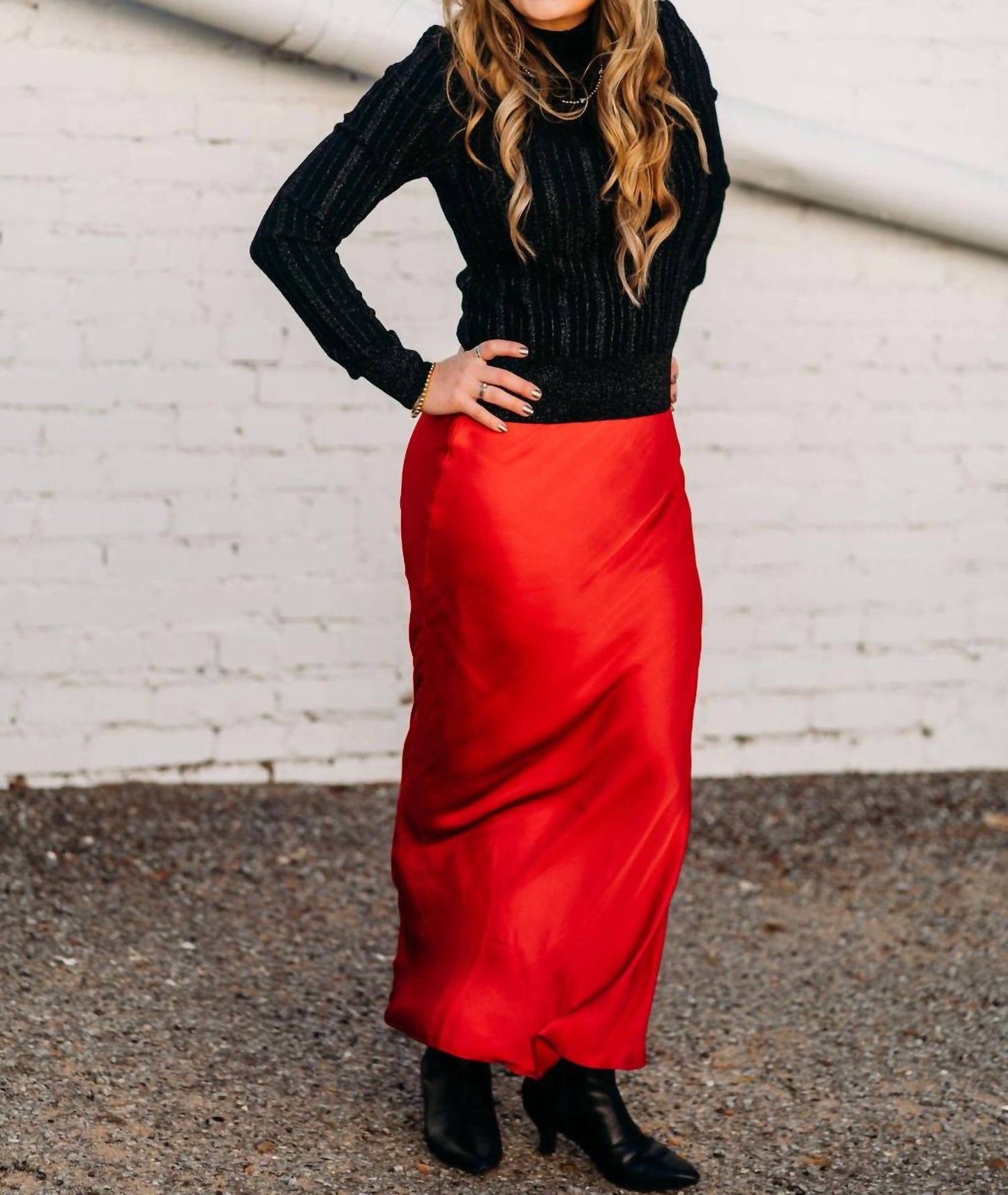 Z Supply - Europa Poly Sheen Skirt
