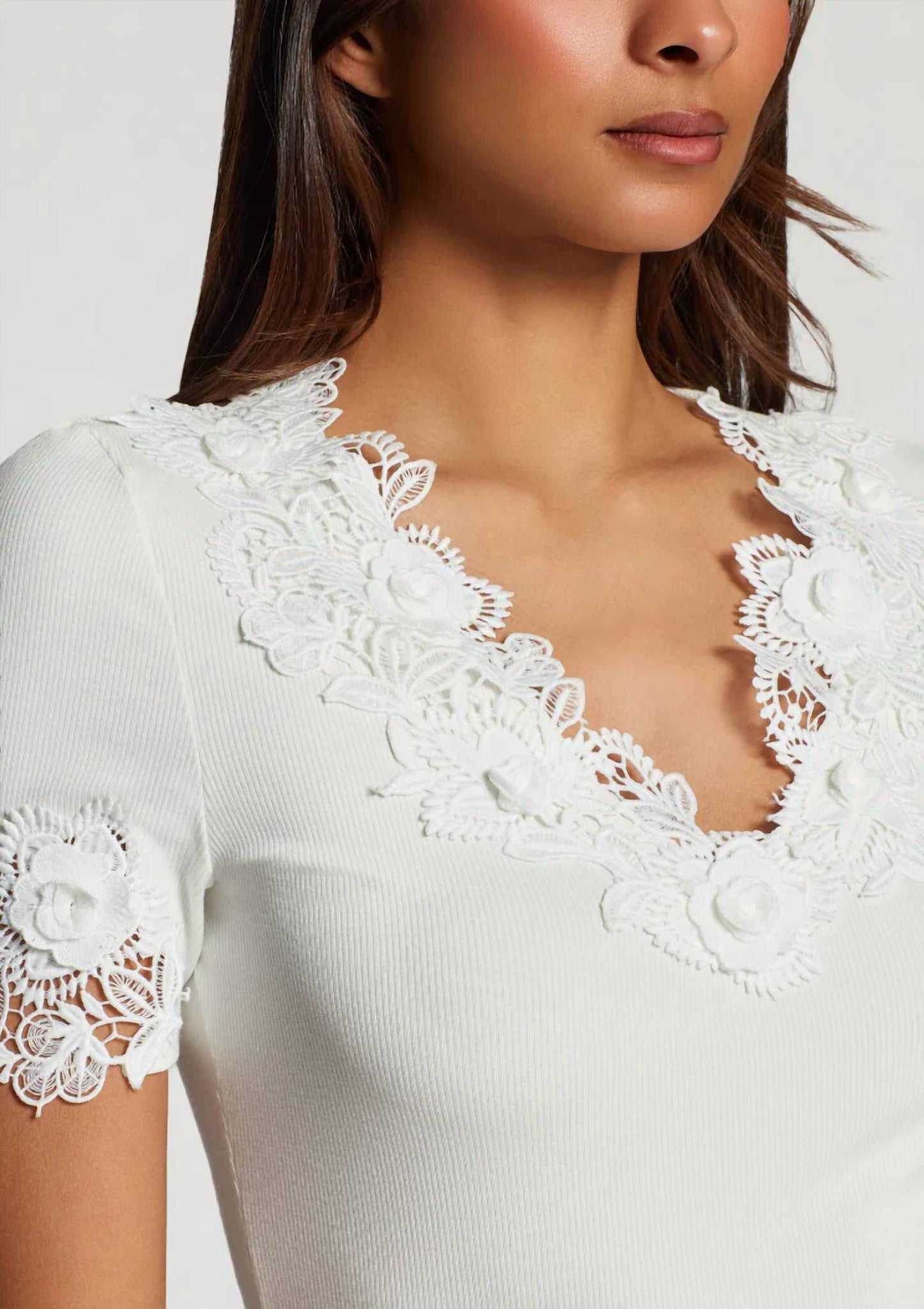 Generation Love - Shilo 3d Lace Combo Top