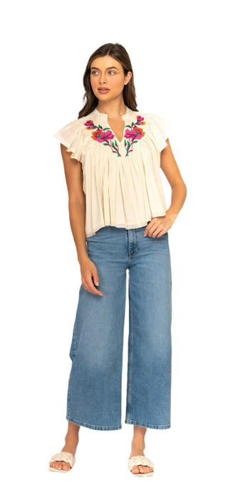 Mahila - Blusa Bordada Olene