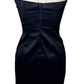Ariella - Sequin Strapless Little Black Mini Dress
