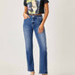 Risen - Midrise Slim Relaxed Straight Jeans