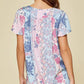 Andree By Unit - Floral Flutter Sleeve Blouse