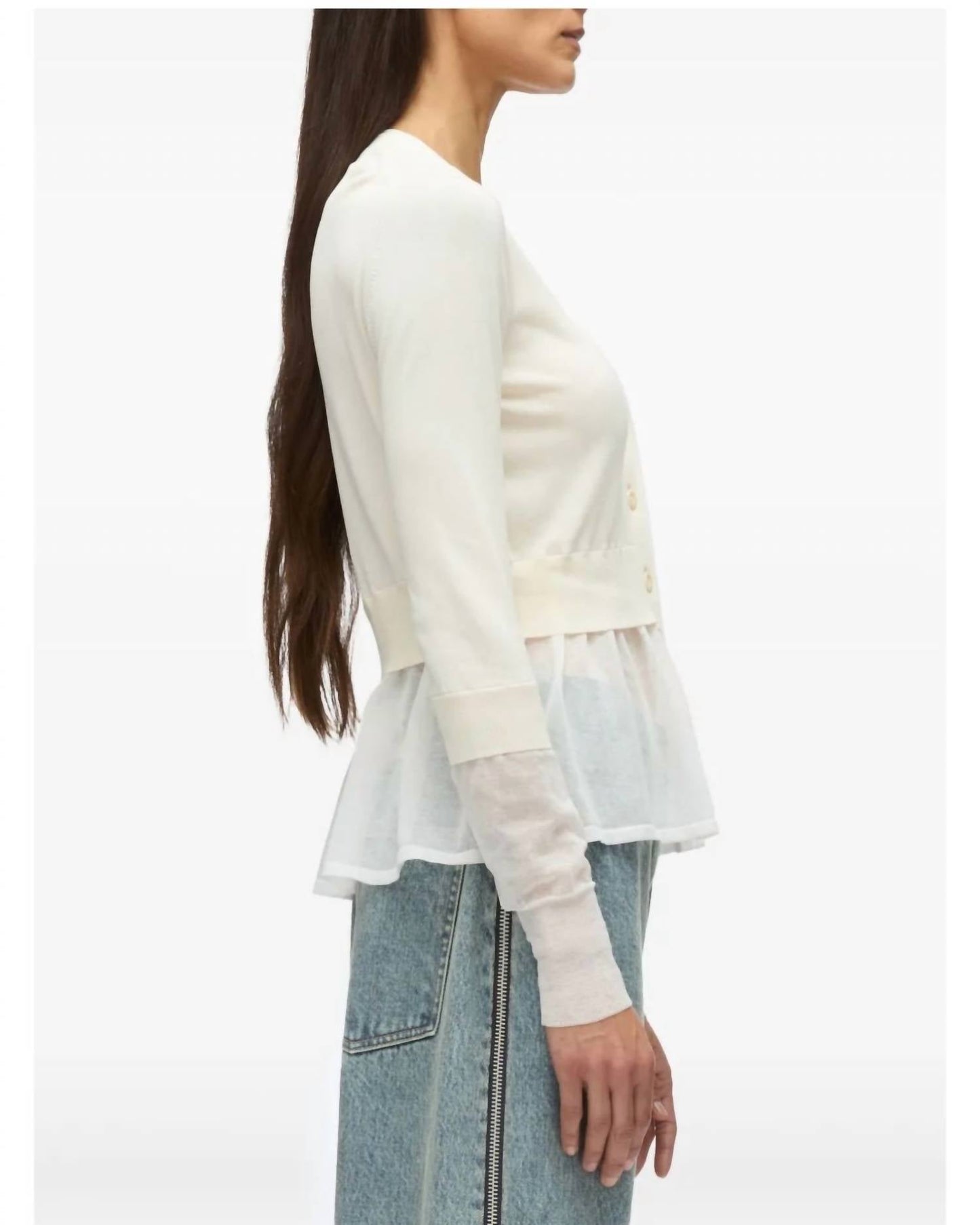 3.1 Phillip Lim - Double Layer Cardigan