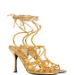 Valentino Garavani - Rockstud Lace Up Sandals