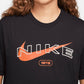 Nike - Camiseta Masculina com Logotipo Bordado Big Swoosh 1972