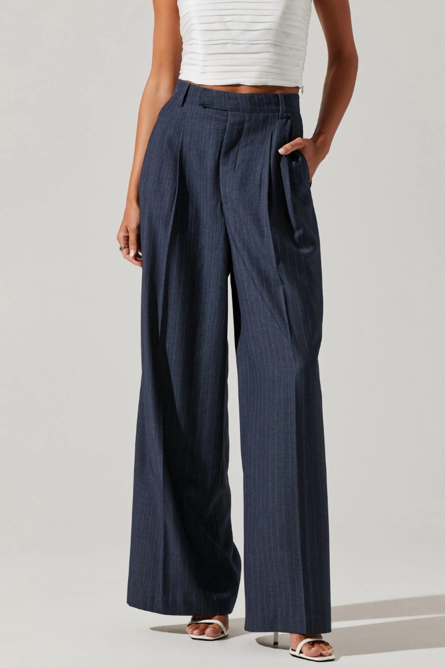 Astr - Milani Wide Leg Trouser Pants