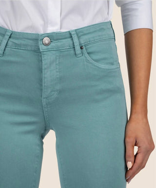 Kut From The Kloth - Amy Mid Rise Crop Straight Leg Jeans