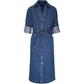 Veronica Beard - Women's Evelyn Cotton Denim Midi Dress
