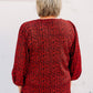 Multiples - Cheetah Knit Top