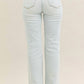 Judy Blue - Mid Rise Destroyed Fray Hem Bootcut Jeans