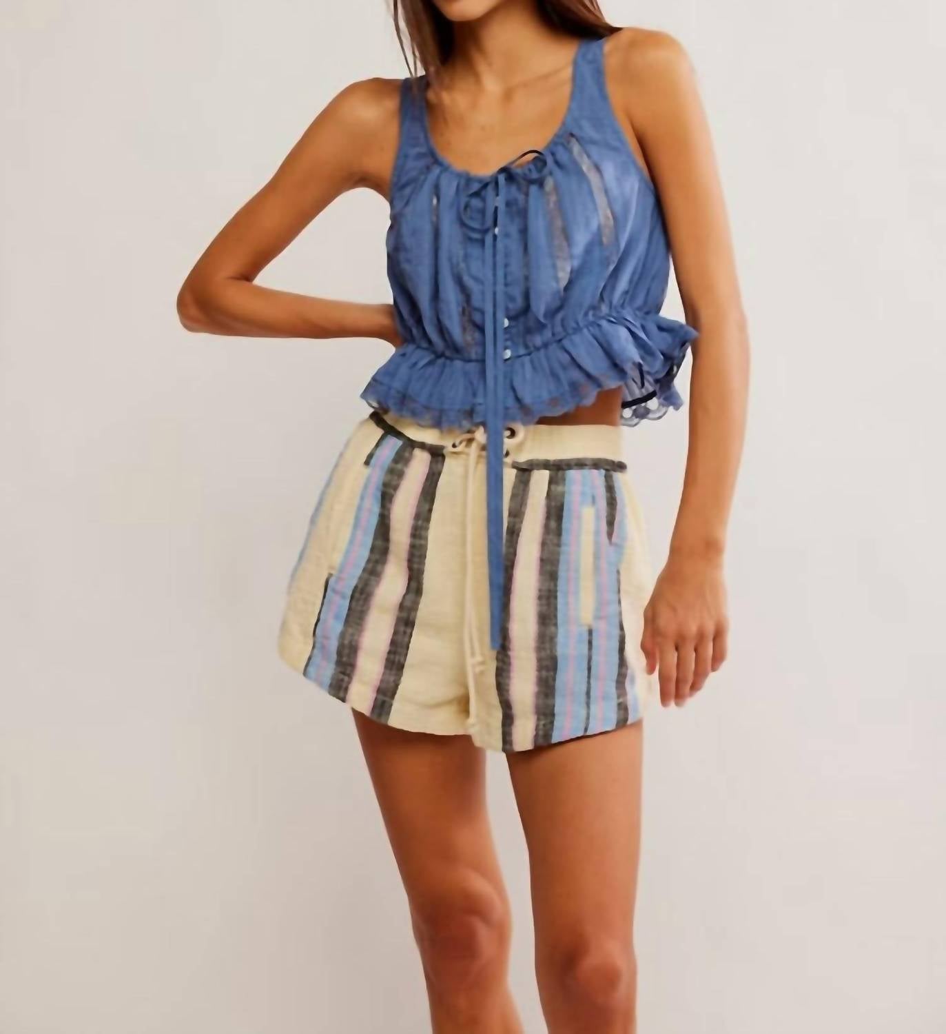 Free People - Alana Lace Tank Top