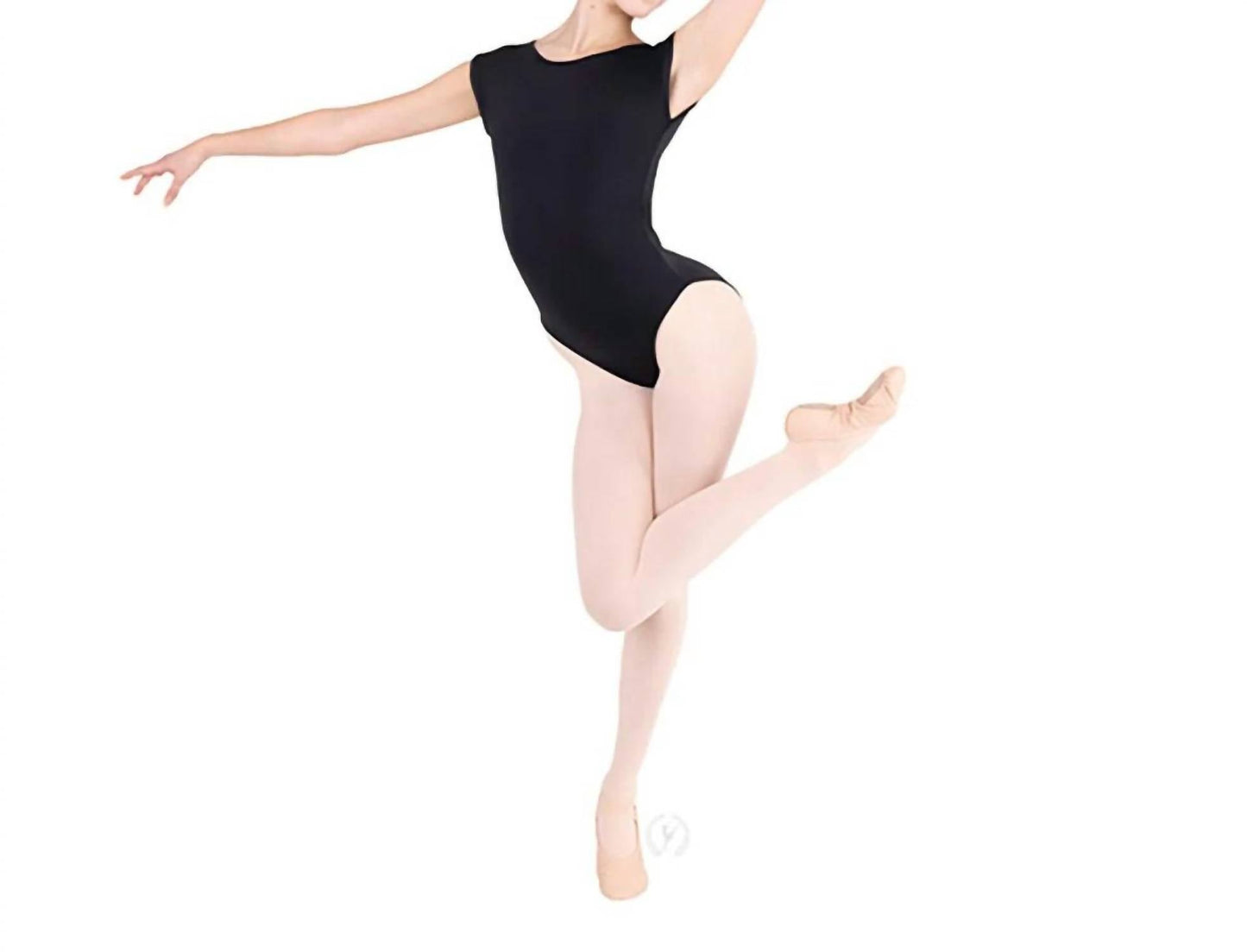 Eurotard - Girl's Open Back Cap Sleeve Leotard
