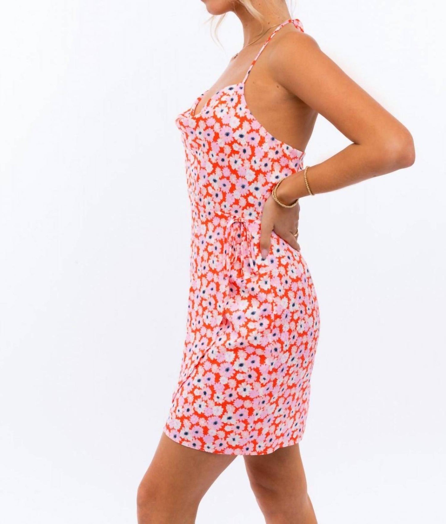 Le Lis - Flower Halter Dress