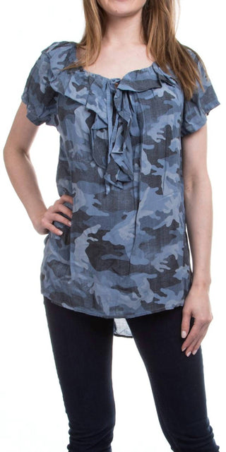 Gigi Moda - Alba Camo Top