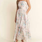 J.Nna - Hello Dear Eyelet Midi Dress