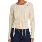 Steve Madden - Mirian Cable Ribbon Tie Cardigan