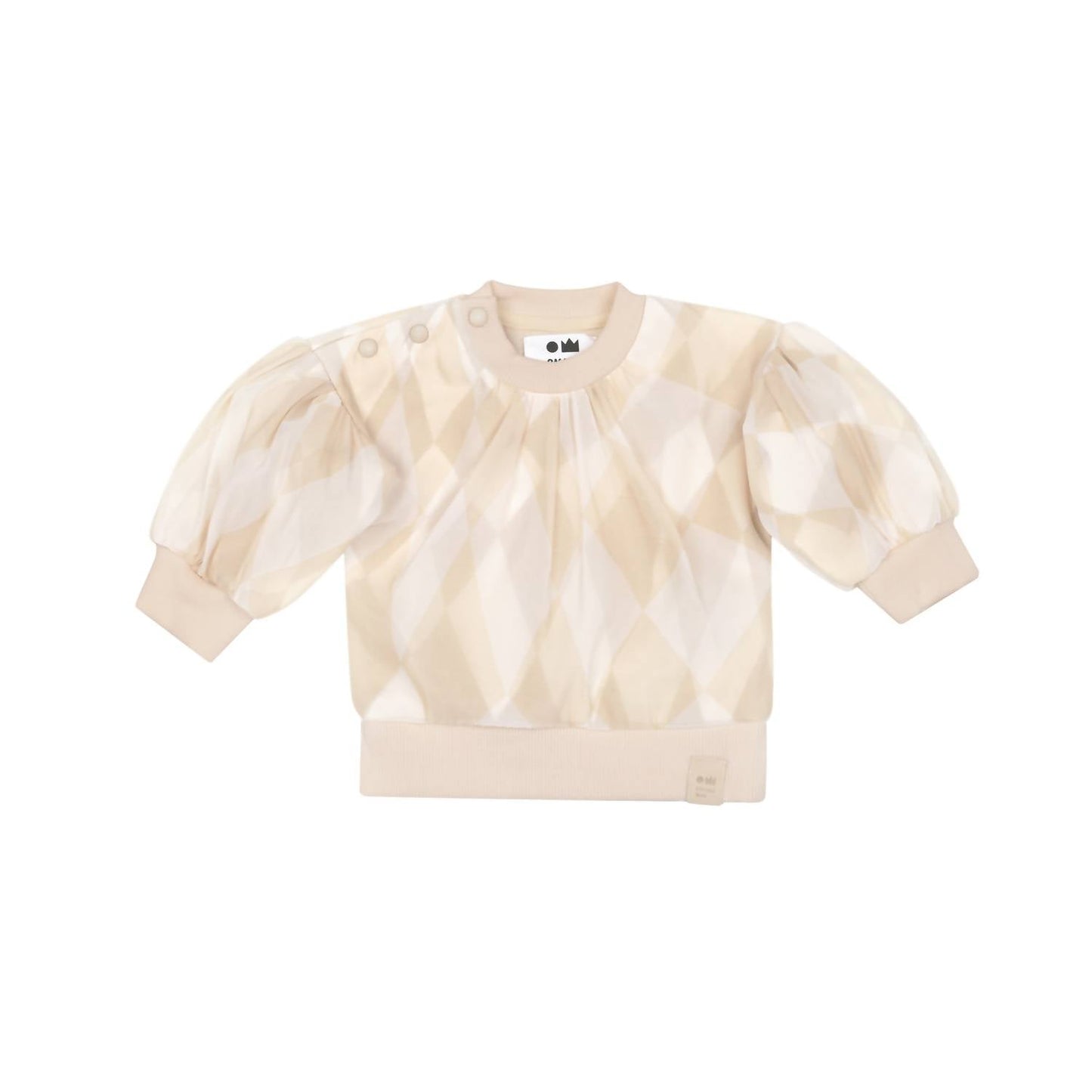 Omamimini - Tulle & Terry Sweatshirt