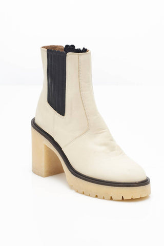 Free People - Botas Chelsea James de Couro Femininas