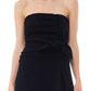 Ganni - Viscose Stretch Crepe Strapless Top