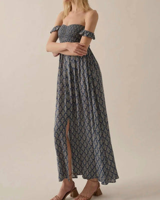 Por Together - Vestido longo com babados Flora