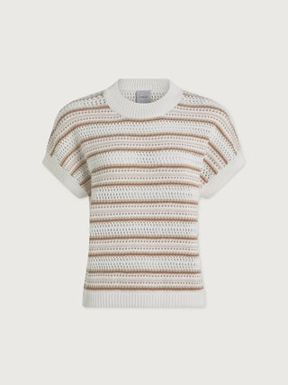 Varley - Blusa de malha listrada Ciara