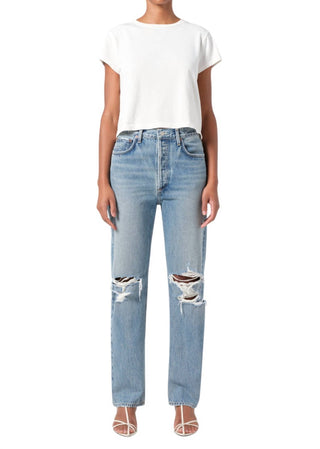 Agolde - Jeans cintura alta anos 90