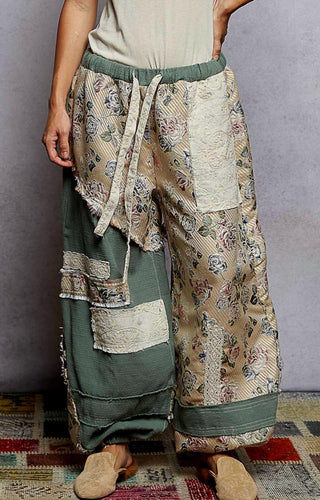 Pol - Patchwork Jogger Pants