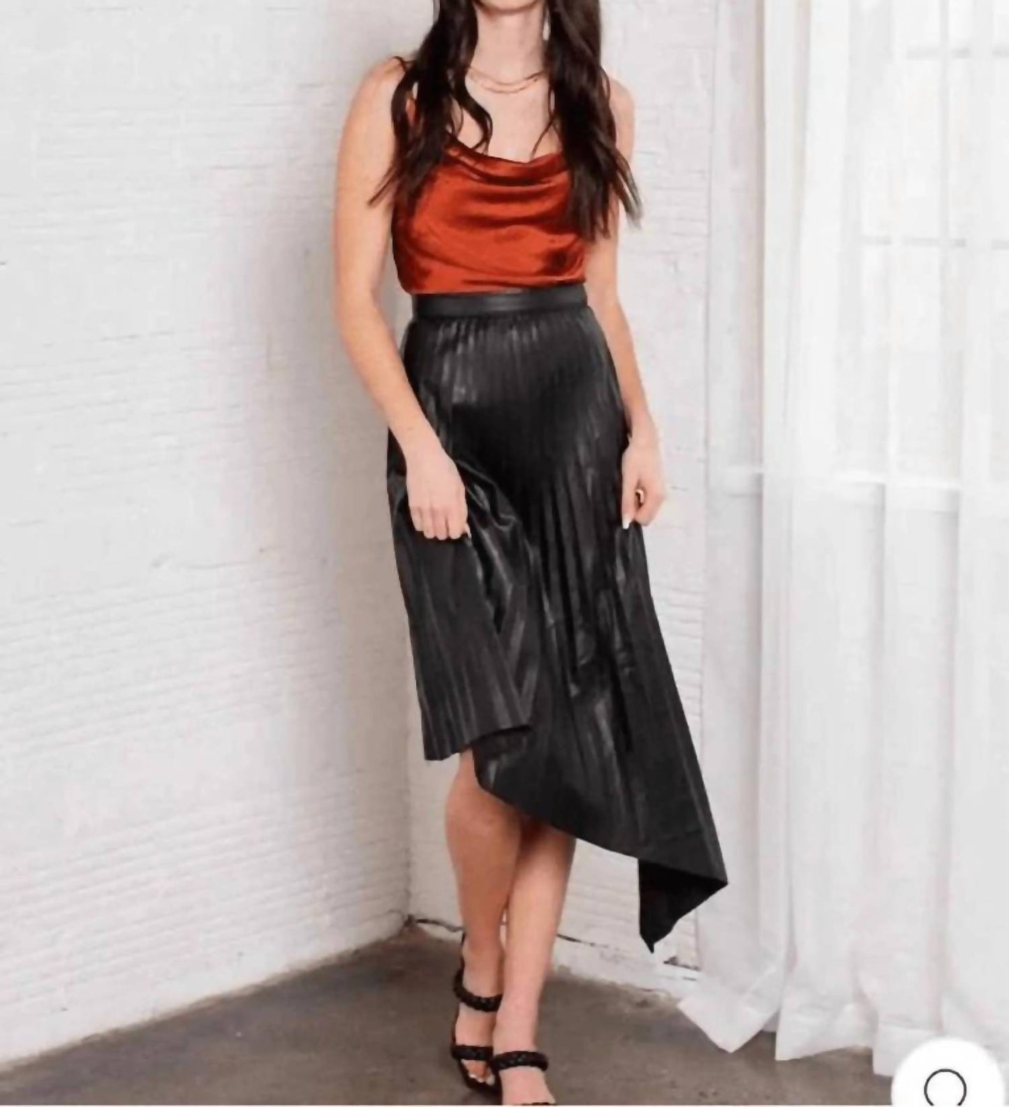 Bishop + Young - Presley Pleated Midi Skirt